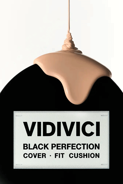 VIDIVICI Black Perfection Cover Fit Cushion